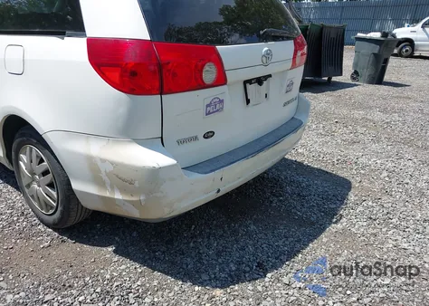 2007 Toyota Sienna Le z USA, uszkodzony, nr VIN 5TDZK23C17S040694